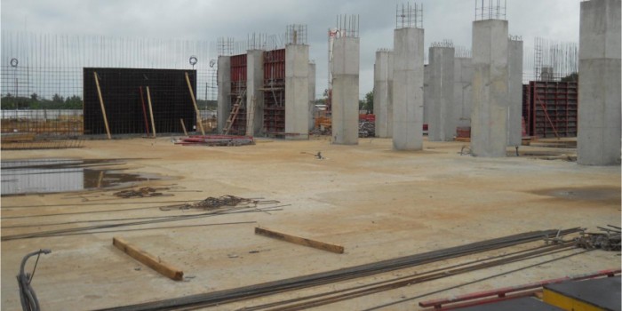 construction projet hotel radisson abidjan -france kitchen